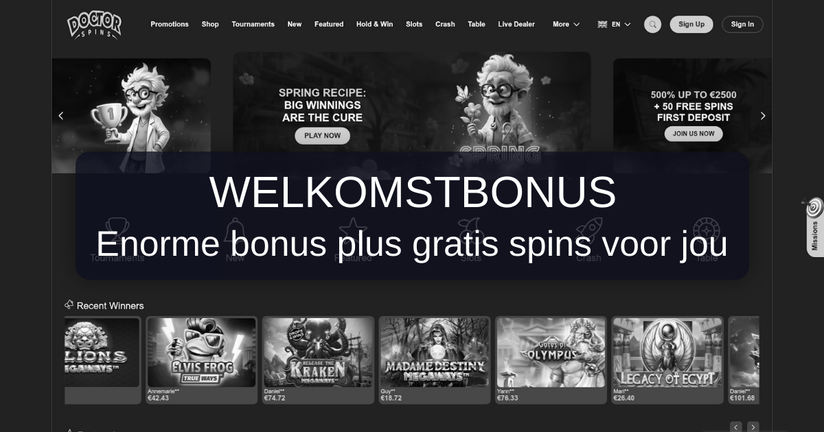 Doctor Spins Casino Nederland